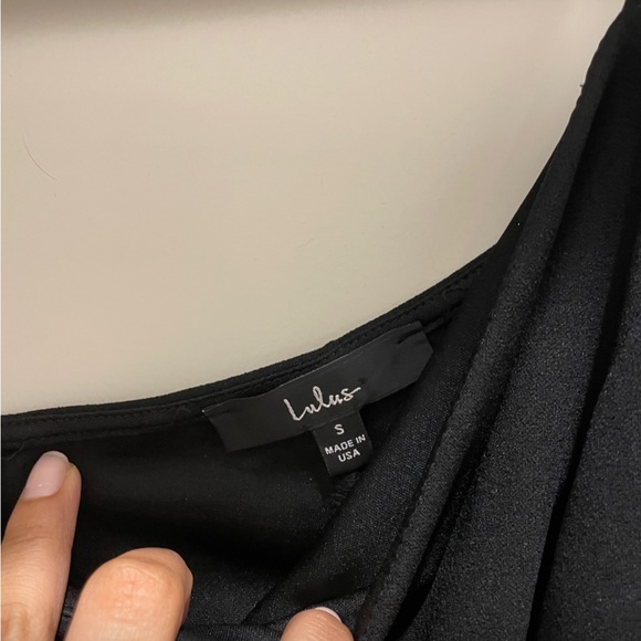 Lulus one shoulder maxi dress - Picture 3 of 4